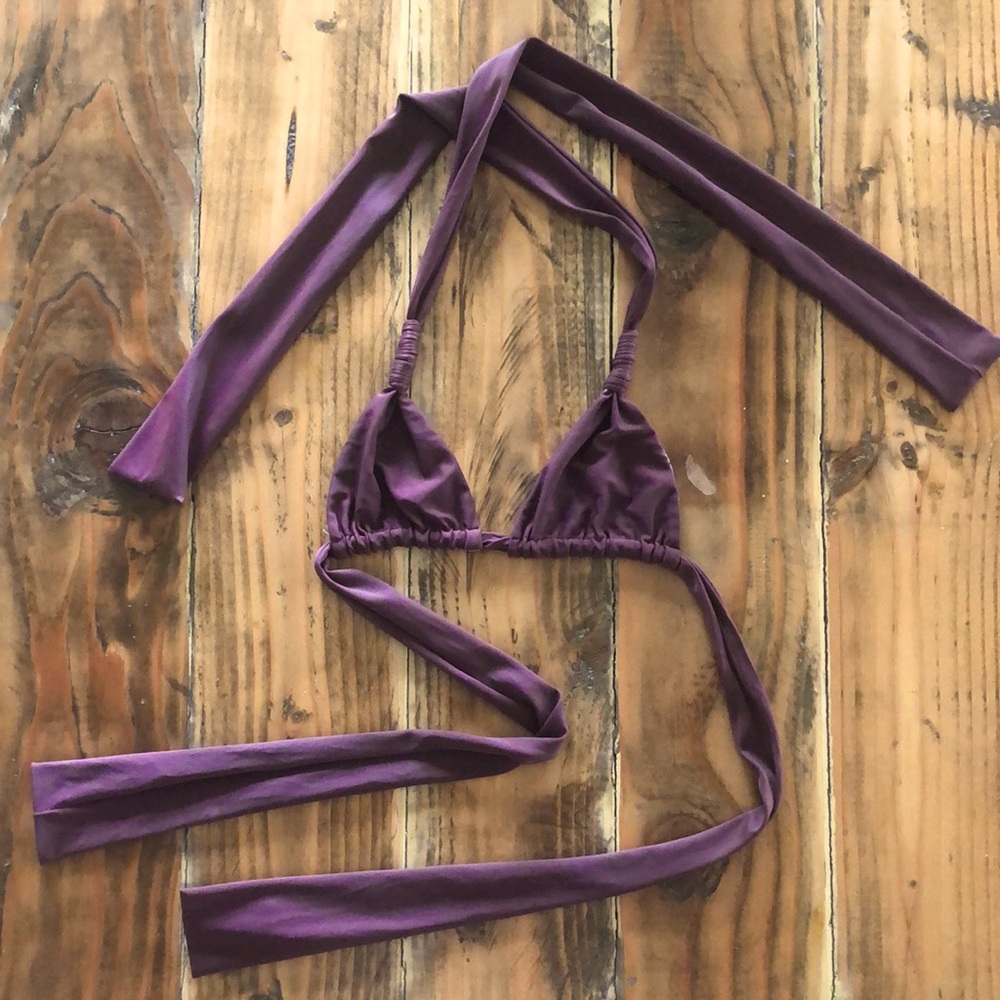 ACACIA Swimwear Bikini Top Small